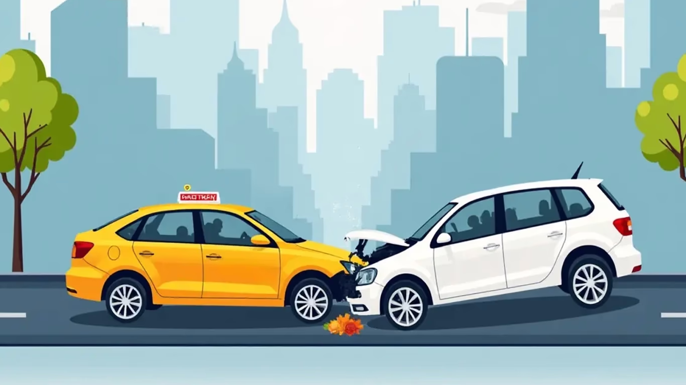 Acidente de Uber ou Lyft em Orlando